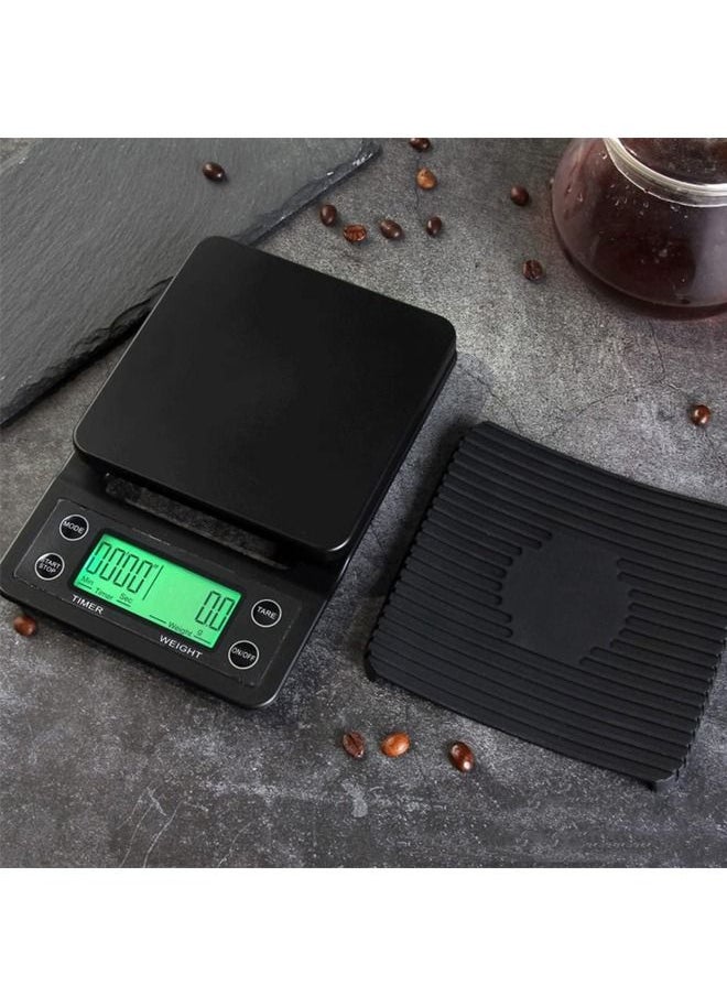 LCD Display Coffee Drip Scale - 5kg/0.1g