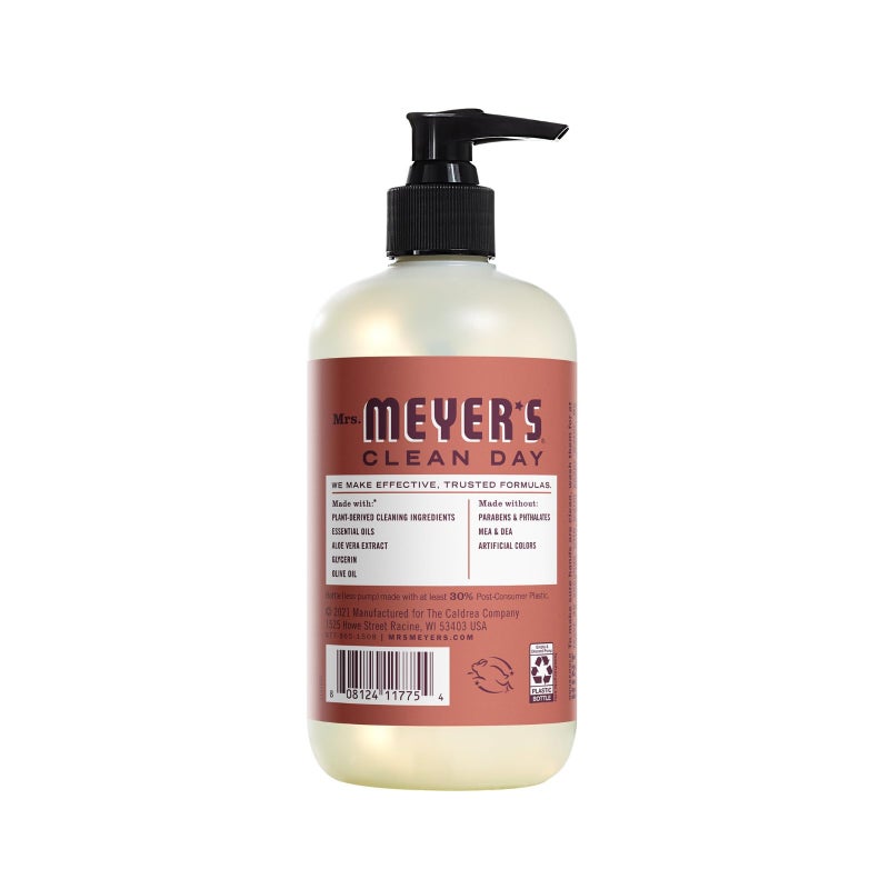 Mrs. MEYER'S CLEAN DAY Liquid Hand Soap 2 Pack Variety, 12.5 OZ Each, 1 CT (Apple Cider + Fall Leaves) - Image 3