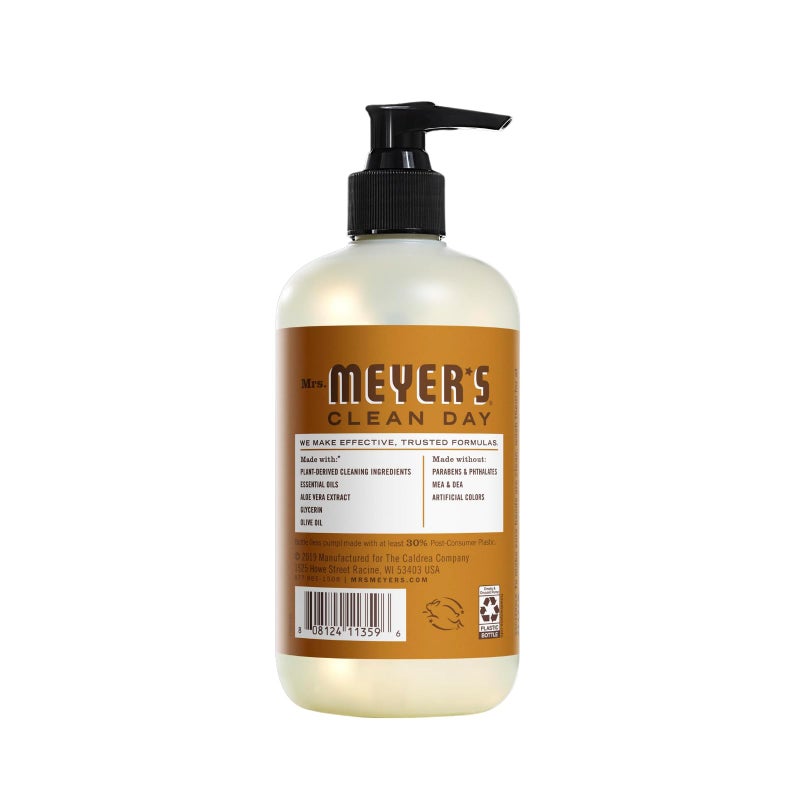 Mrs. MEYER'S CLEAN DAY Liquid Hand Soap 2 Pack Variety, 12.5 OZ Each, 1 CT (Apple Cider + Fall Leaves) - Image 4