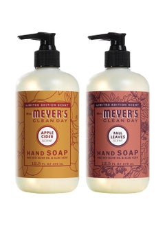 MRS. MEYER'S CLEAN DAY Liquid Hand Soap 2 Pack Variety, 12.5 OZ Each, 1 CT (Apple Cider + Fall Leaves) - pzsku/Z6F143FDD2D44C6B73A32Z/45/_/1740967020/7492a5e0-1491-464a-b228-1b2e3e77d1ce