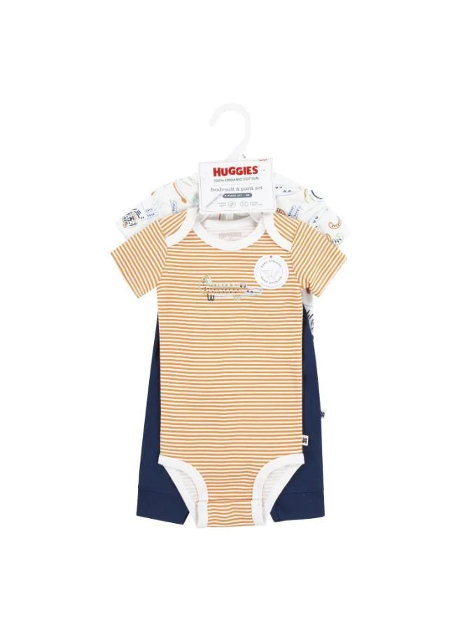 HUGGIES 3PC BODYSUIT AND PANT SET