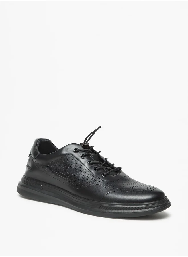 دوتشيني Men's Lace-Up Low Ankle Sneakers