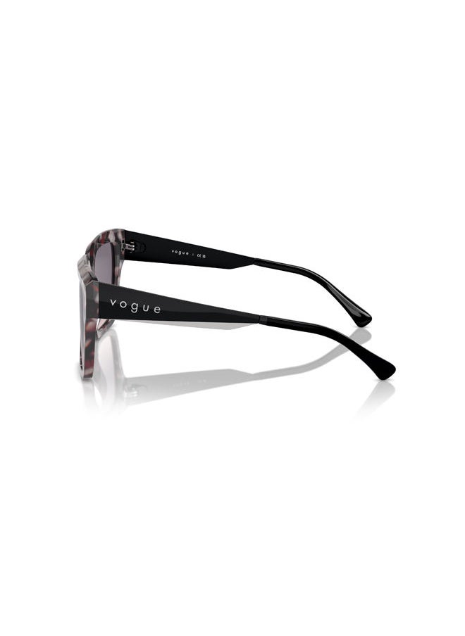 Vogue Full Rim Square Sunglasses 5553S,54,3149,36  - Image 2