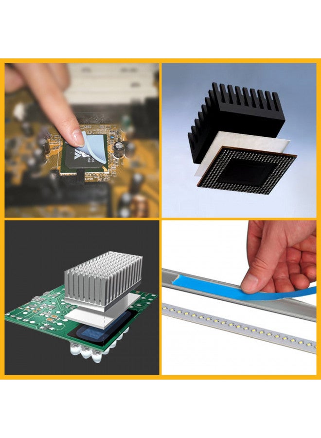 HPFIX Thermal Adhesive Tape 30mm by 25M, High Performance Thermally Conductive Tape Apply for Coolers, Heat Sink, LED Strips, Computer CPU, GPU, Easy to Apply & High Durability - Image 2