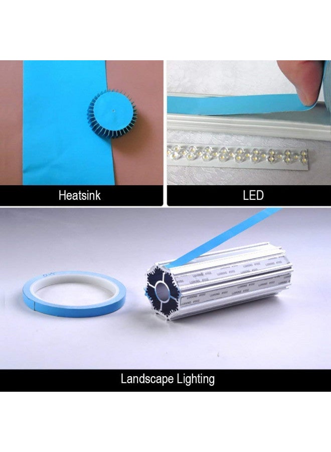 HPFIX Thermal Adhesive Tape 30mm by 25M, High Performance Thermally Conductive Tape Apply for Coolers, Heat Sink, LED Strips, Computer CPU, GPU, Easy to Apply & High Durability - Image 3