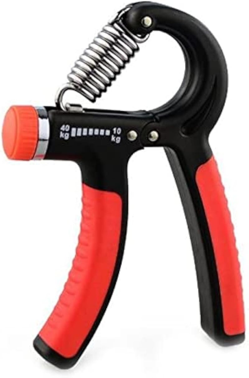 Red Adjustable Hand Grip Exercise Tool (10 Kg - 40 Kg) 09884570_ with two years guarantee of satisfaction and quality