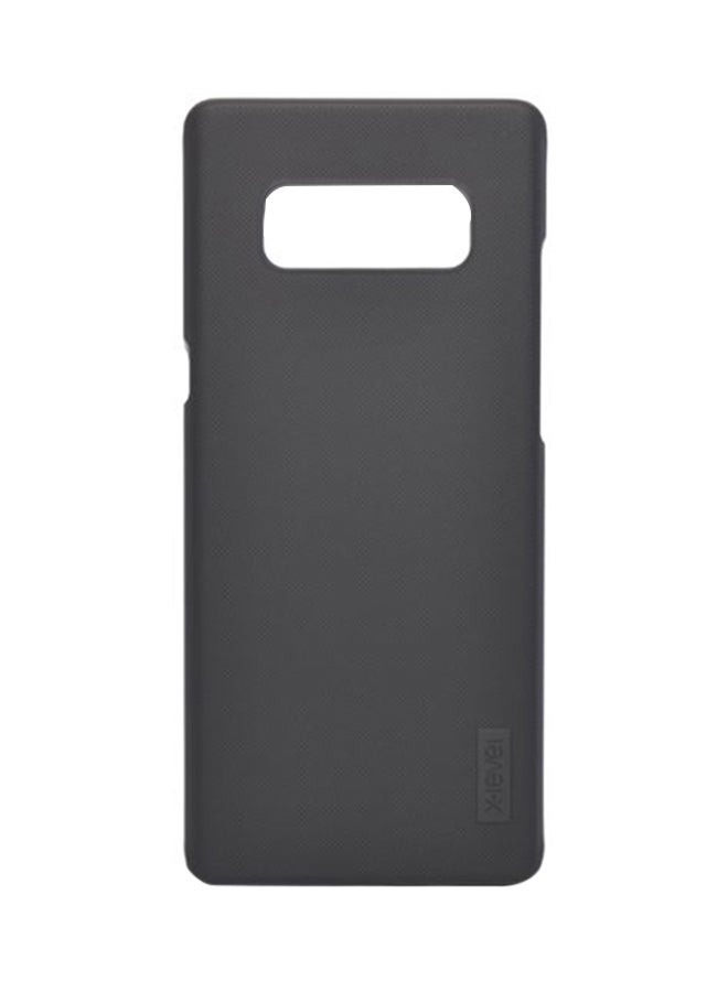 إكس ليفيل غطاء حماية خلفي متين من سلسلة هيرو لهاتف سامسونج جالاكسي نوت 8 أسود
