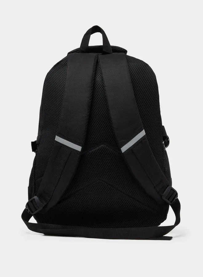 Styli Teen Boys Space-Theme Printed Backpack