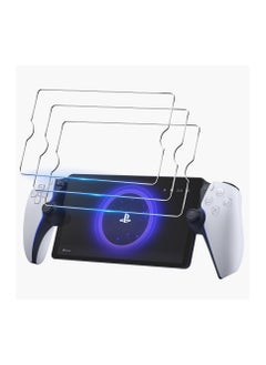 الفضاء الرقمي 3 واقي شاشة متوافق مع سوني بلاي ستيشن PS5، فائق الوضوح، شفاف، مضاد لبصمات الأصابع، زجاج مقوى خالٍ من الفقاعات لجهاز سوني بلاي ستيشن PS5 المحمول  - Image 2