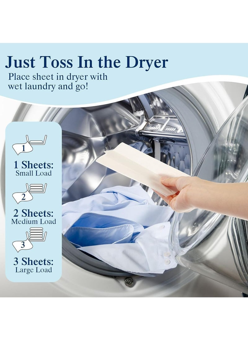 CMGTYYD - Dryer Sheets - Clothing Softness Sheet, 1 Box/40 Count Natural Fabric Softener with Plant-Based Formula, Removes Static Cling, Gentle on Clothes - for Soothing(Fragrant Fragrance of Flowers) - Image 1