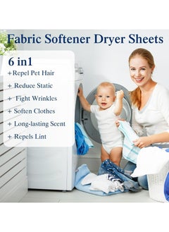 CMGTYYD Dryer Sheets - Clothing Softness Sheet, 1 Box/40 Count Natural Fabric Softener with Plant-Based Formula, Removes Static Cling, Gentle on Clothes - for Soothing(Fragrant Fragrance of Flowers)  - Image 3