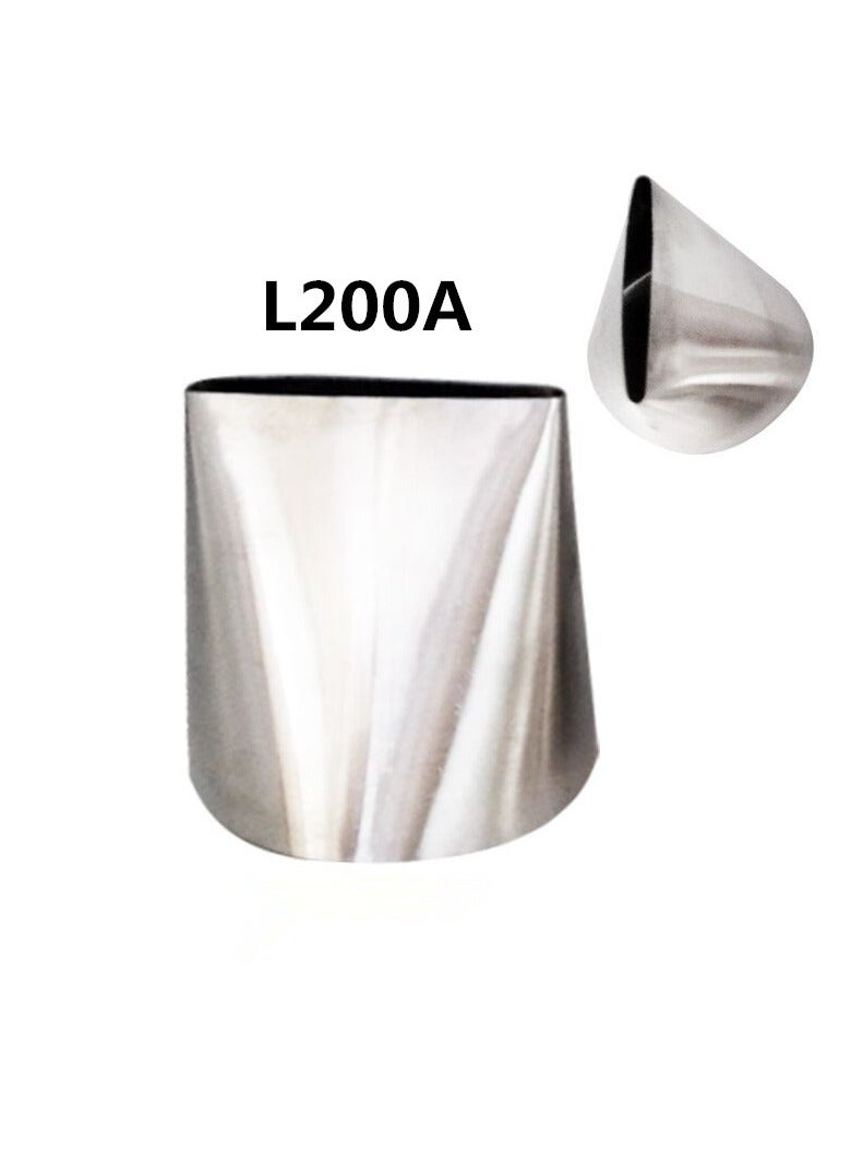 3 قطعة كبيرة جدا الفولاذ المقاوم للصدأ فوهة ، فوهة الأنابيب المجمدة ، كعكة كريم أدوات الديكور ، تلميح المعجنات ، Fondant الخبز التبعي ، L200 L200A L200B - Image 5