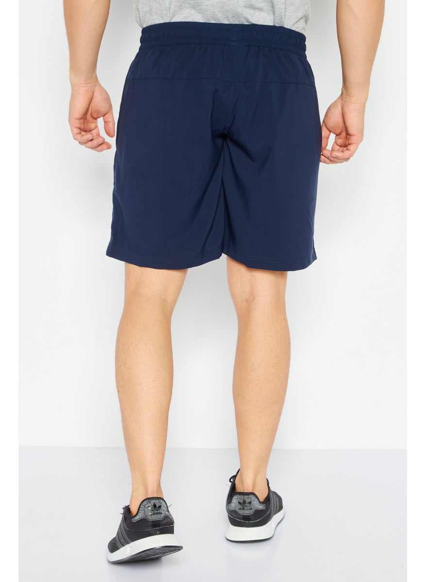 Reebok Men Sportswear Fit Training Short, Navy  - Image 3