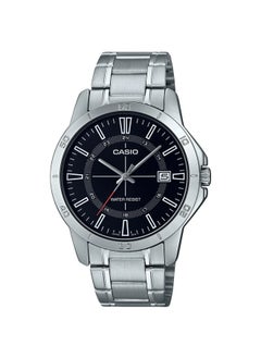 Stainless Steel Analog Watch MTP-V004D-1CUDF