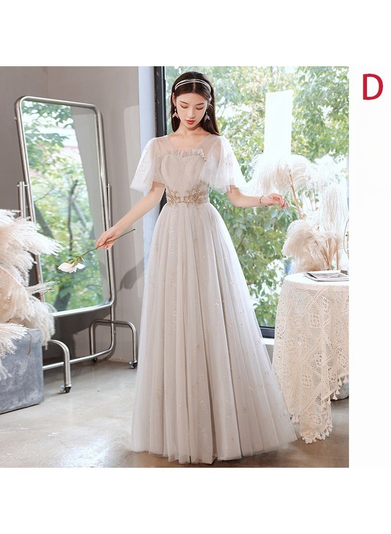 KUYING New Fashionable and Elegant Bridesmaid Dress - Image 1