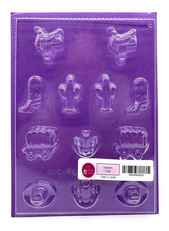 CANDISLE Western Chocolate Candy Mold - Image 1