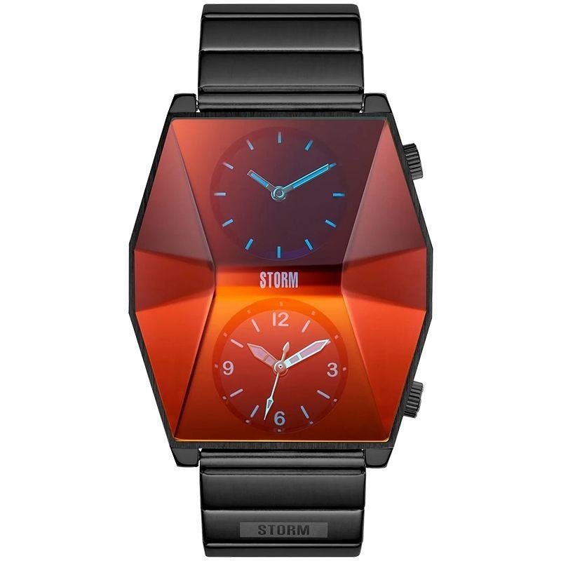 STORM British Imported ZAREX Series Men's Dual Time Zone Retro Fashion Watch 47561 - Image 1