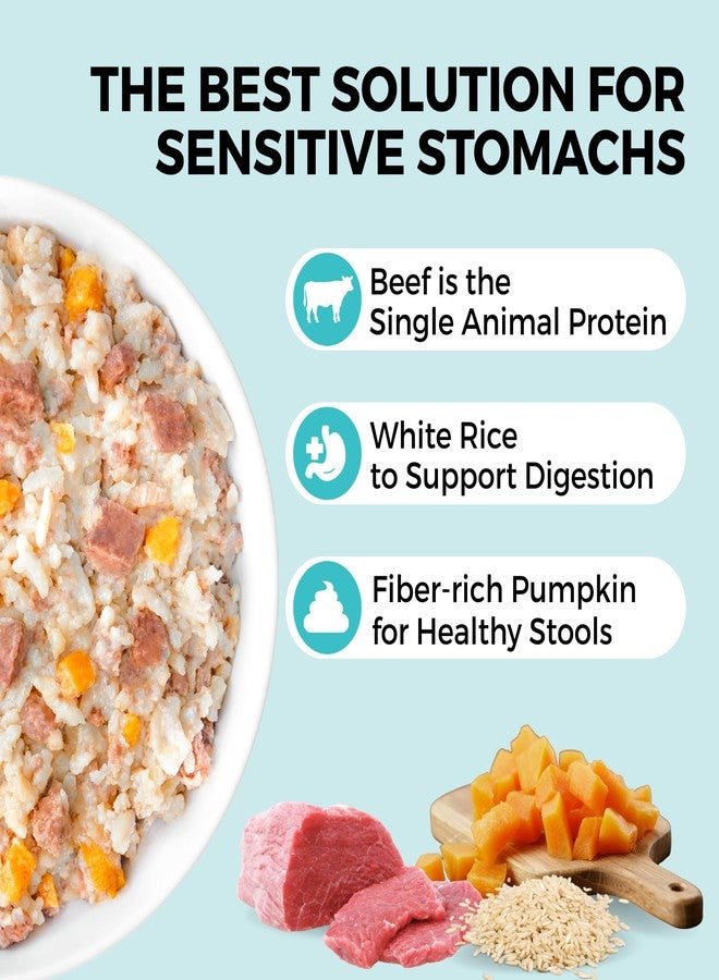 KOHA Limited Ingredient Bland Diet for Dogs, Beef and White Rice Sensitive Stomach Wet Dog Food, Sold in Over 5,000 Vet Clinics & Pet Stores, Gentle Easy to Digest Bland Diet Dog Food, Pack of 6 - Image 2