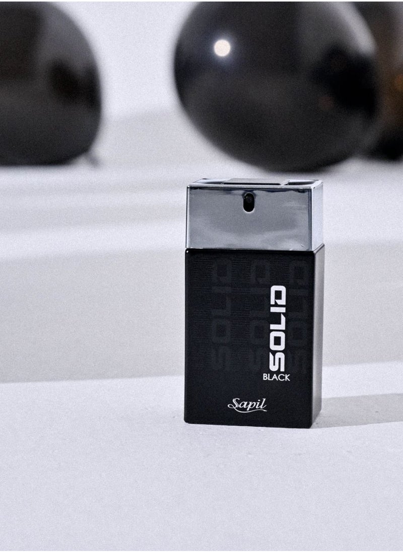 sapil Solid Black 100ml EDT  - Image 5