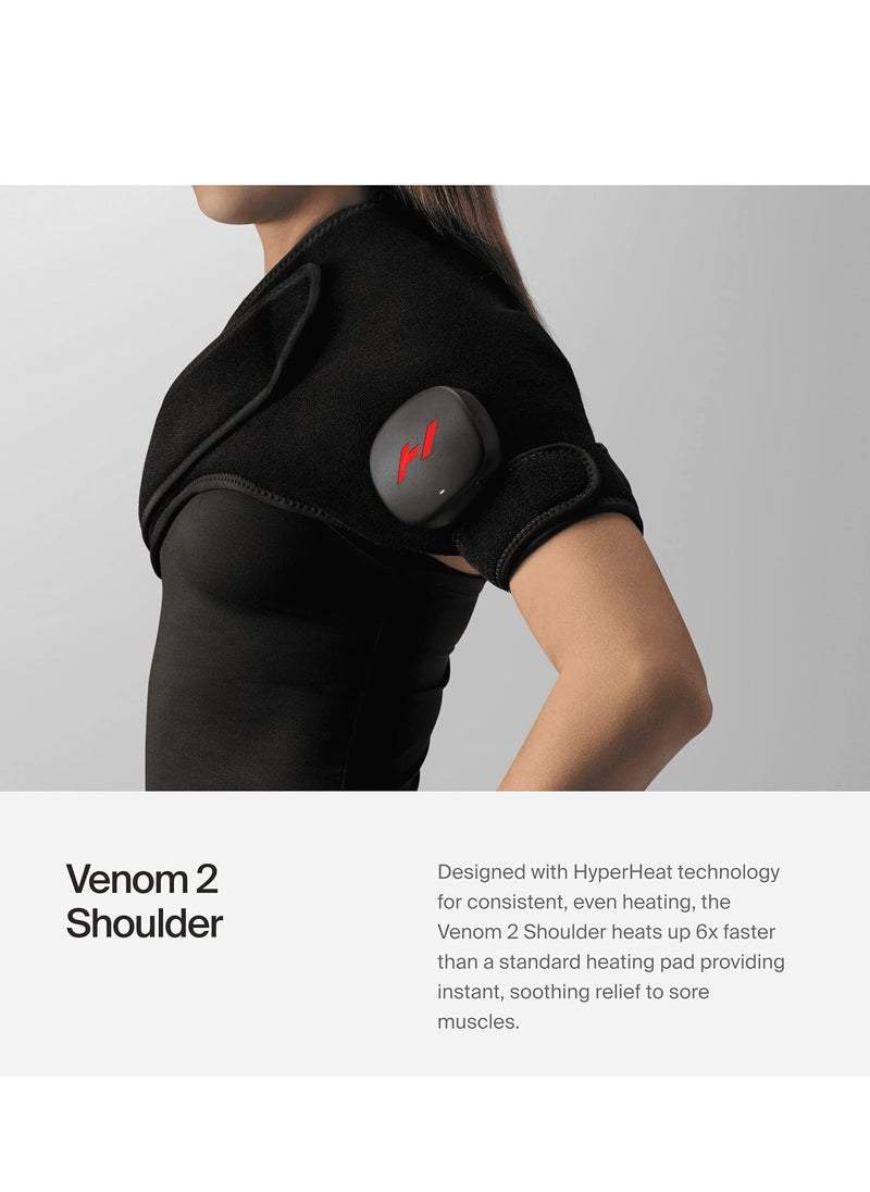 HYPERICE - Hyperice Venom 2 Right Shoulder - Advanced Heat + Vibration Wrap (Right Shoulder) - Image 1