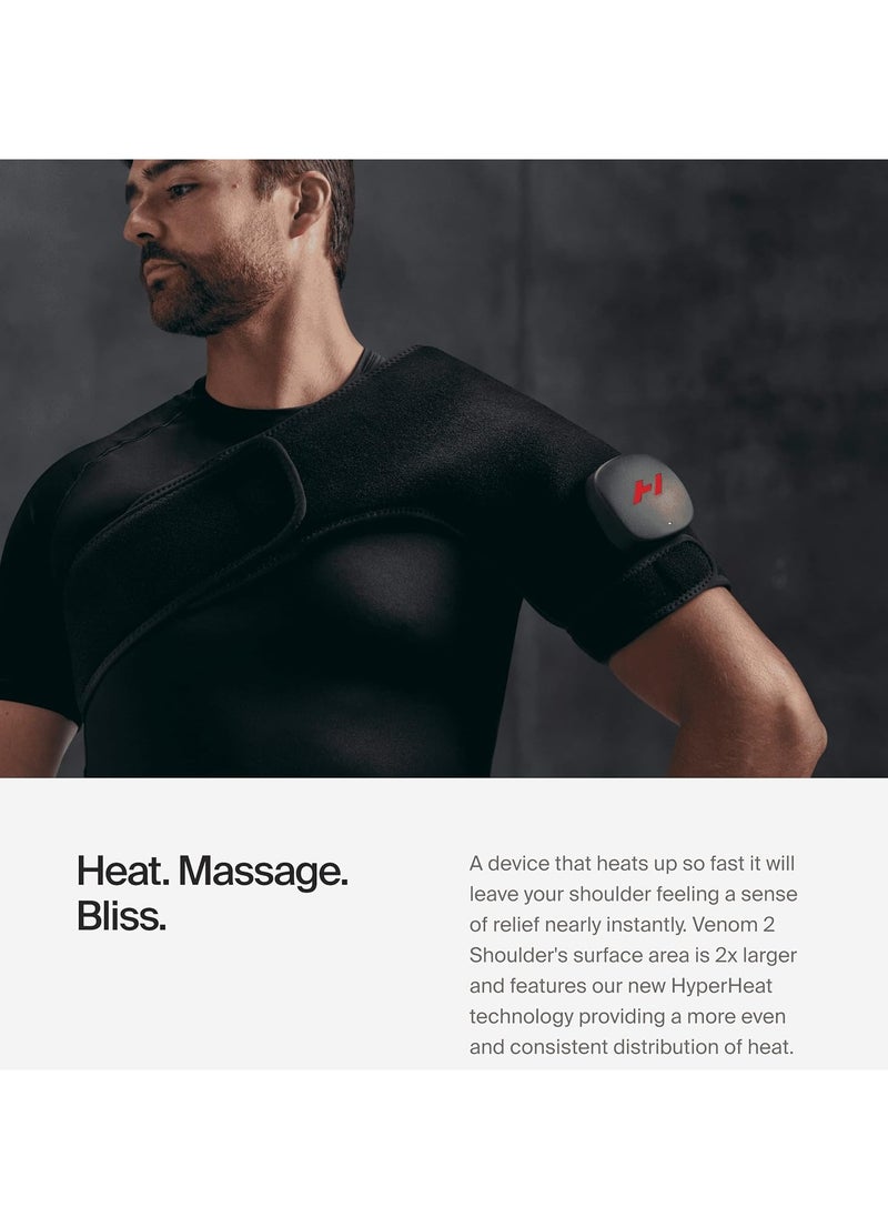 HYPERICE - Hyperice Venom 2 Right Shoulder - Advanced Heat + Vibration Wrap (Right Shoulder) - Image 1