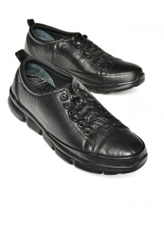 Fox Shoes P555191203 Black Leather Comfort Orthopedic Sole Women's Shoes  - Image 2