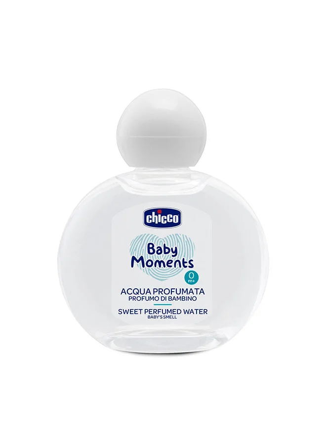 Chicco Baby Moments Sweet Perfumed Water Baby's Smell For Baby Skin, 0 Months+, 100 ML