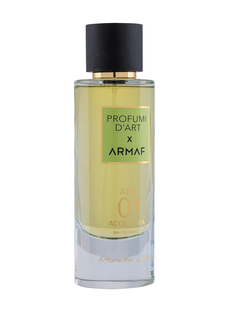 Armaf Profumi D Art 01 Acqua Mia Arturetto Landi Eau De Parfum 100ml For Unisex, Perfumes for Men, Perfume for Women, Luxury Fragrance, Long Lasting