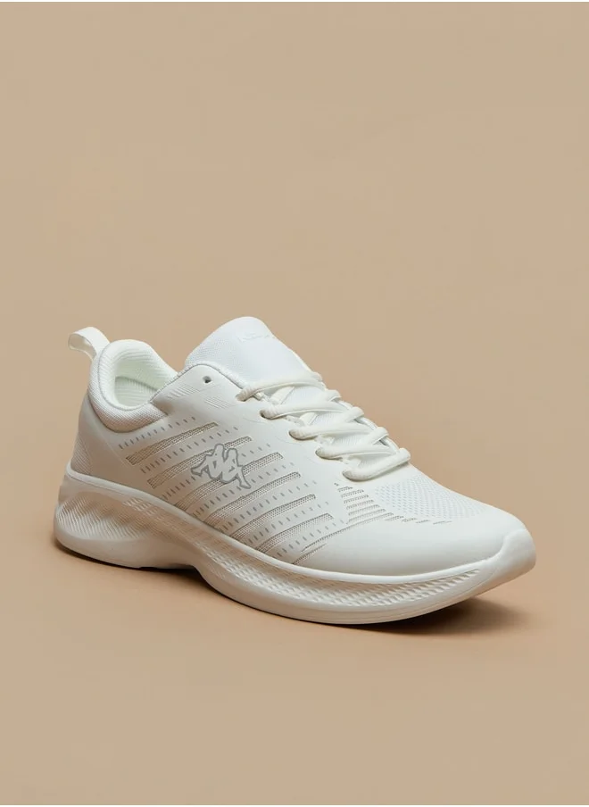 كابا Men's Textured Sports Shoes with Lace-Up Closure