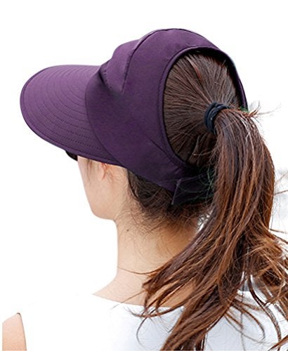HINDAWI Sun Hats for Women Wide Brim UV Protection Sun Hat Visor Floppy Fishing Packable Caps - Image 2