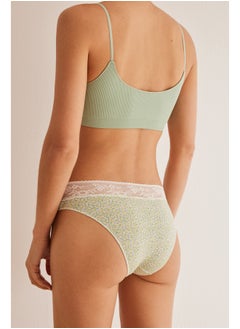 women'secret Cotton lace daisy panties  - Image 2