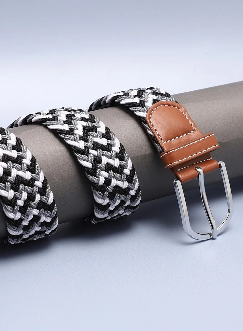 صوص هاوت Multi-Colour Textured Waist Belt