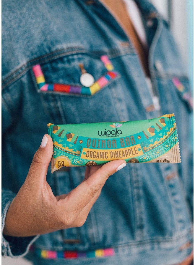 Health & Household Wipala Protein Bars - Pineapple : Made With Quinoa And Andean Lupin, Vegan, Nut Free, Gluten Free, Non-Gmo, 12 Pack - Image 4