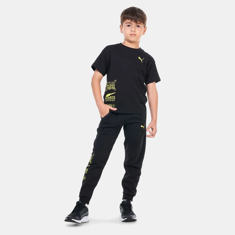 PUMA Kids' Classics XCOUNTRY BIKER Logo T-Shirt