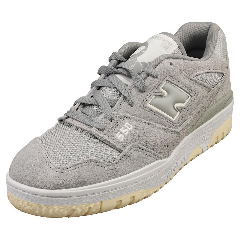 New Balance 550 Mens Sneakers Slate GreyConcreteMacadamia Nut Size 85