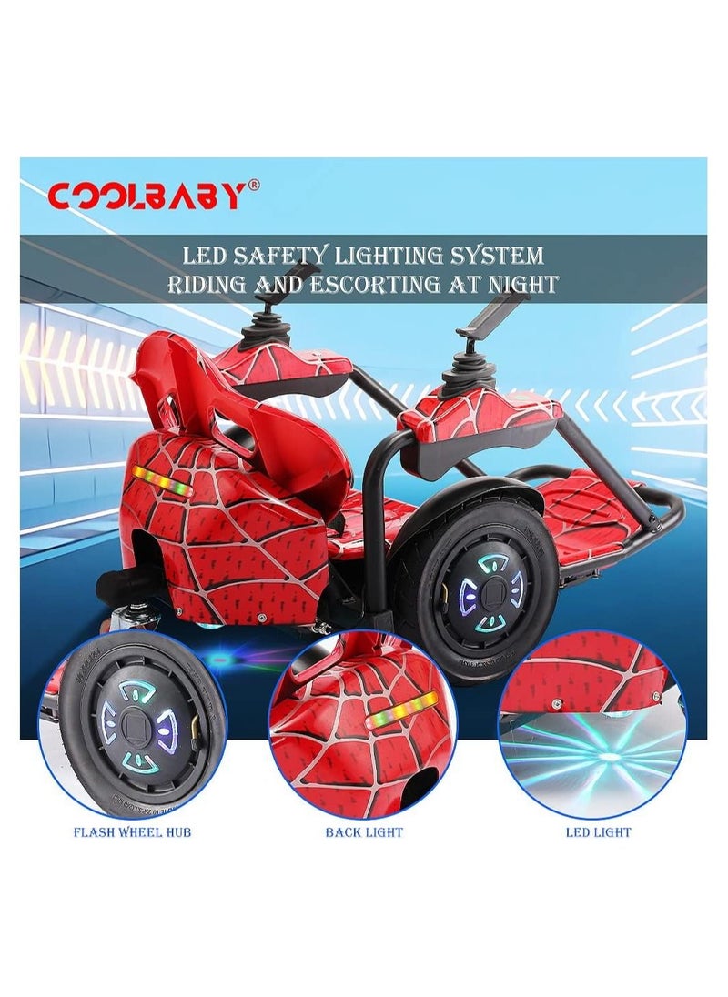 Cool Baby - New 360 Unlimited Drift Electric Kart Children's Drift Car - Image 1