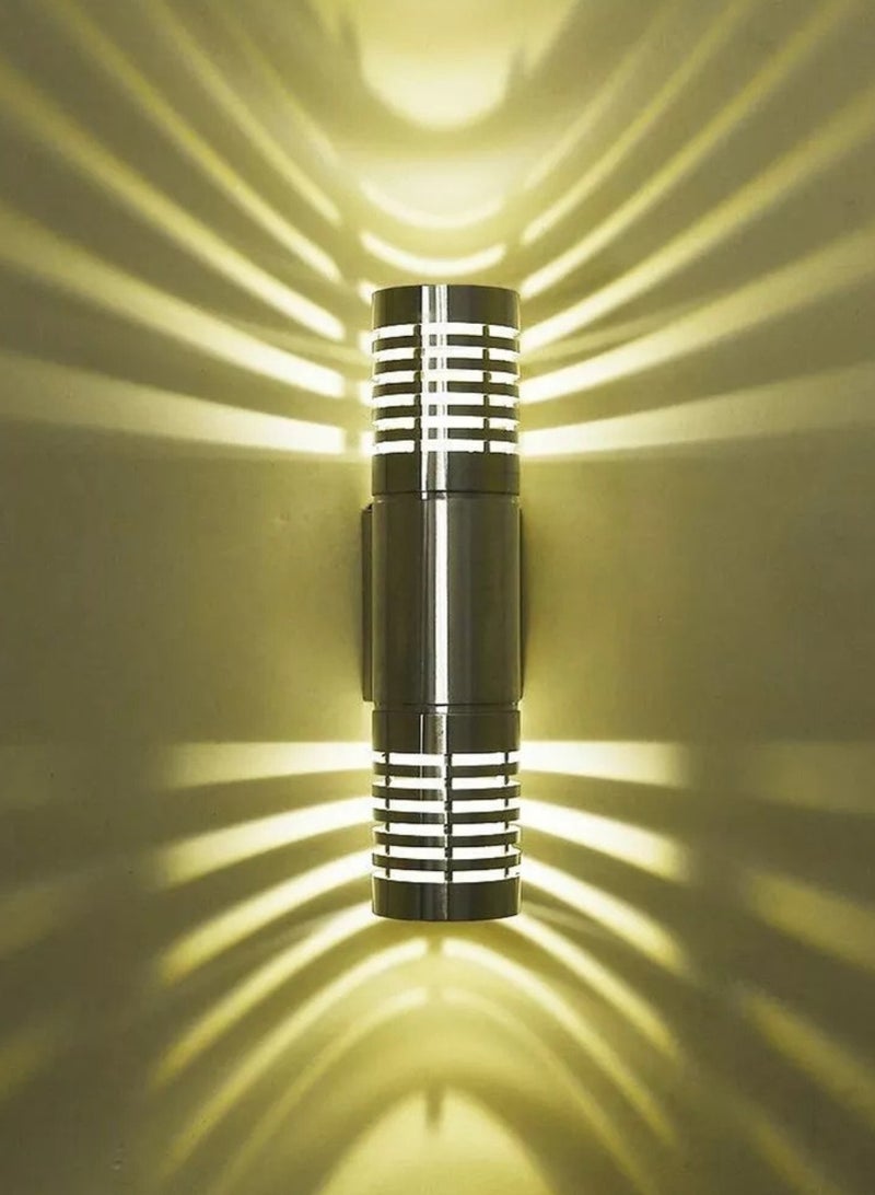 Target 6W LED  Up and Down Wall Sconce for Bedroom, Hotels, Living Areas, Kitchen Warm White - Image 1