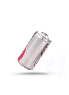 Generic Creative Cola Music USB Flash Drive Metal Customizable Personalized Engraving Portable Data Storage Device USB 2.0 Interface-Color:Silver-Capacity:8GB  - Image 1