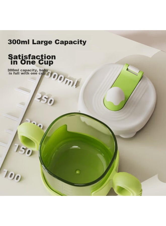 Doctor Ma Dr. Ma Children's Water Cup, Milk Cup, Baby Straw Cup, Infant Sippy Cup, Direct Drinking Cup With Scale, Orange - Image 4