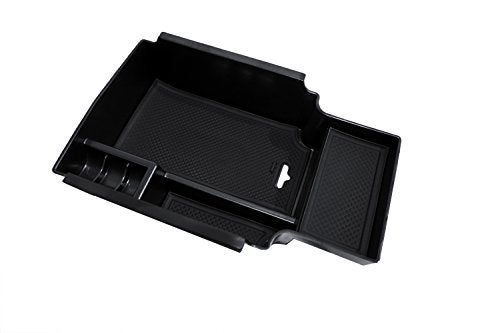 Vesul Center Console Armrest Storage Box Compatible with Honda Civic 2012 2013 2014 2015 ABS Tray Insert Organizer Glove Pallet