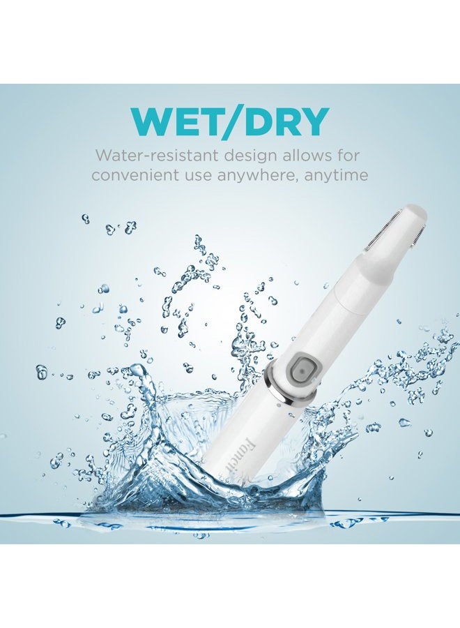 Fancii Water Resistant Precision Trimmer for Nose, Ear, Eyebrow, Facial and Body Hair Removal - All-in-1 Professional Groomer for Women and Men - Image 4