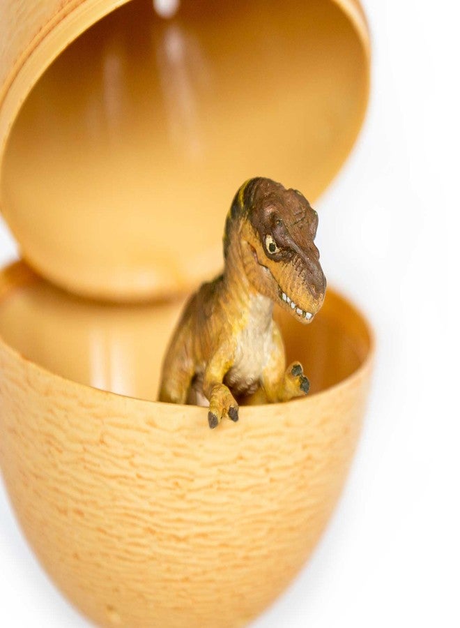 Safari Ltd. Dino Dana Baby Tyrannosaurus Rex in Egg Figurine - 4.5" Dinosaur Egg - Educational Toy for Boys, Girls and Kids Ages 3+ - Image 2