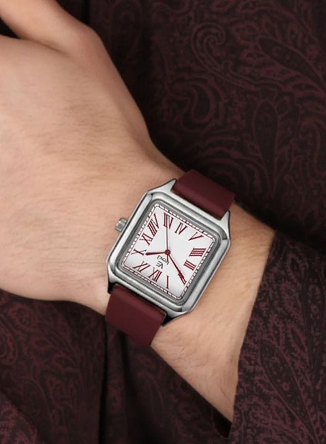 ساعة يد رجالية كوارتز فاخرة بتصميم عصري، مقاومة للماء ومضيئة