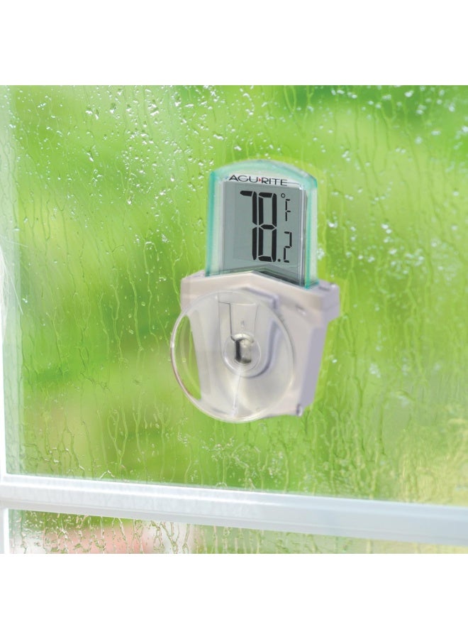 Acurite AcuRite 00799HDSBA1 00799 Digital Outdoor Window Thermometer, White, 0.2 - Image 4