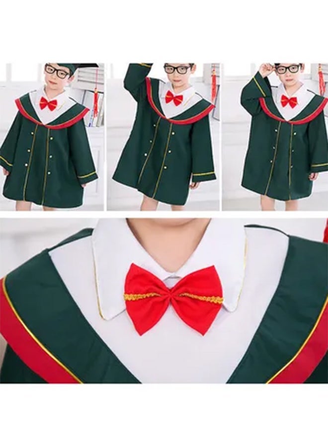 NIBEMINENT Kids Graduation Role Pretend Play Costume With Cap - Image 4