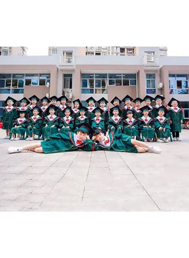 NIBEMINENT Kids Graduation Role Pretend Play Costume With Cap - Image 5