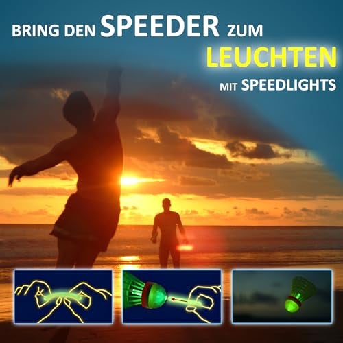 Speedminton Speedlights 8 pack - Image 3