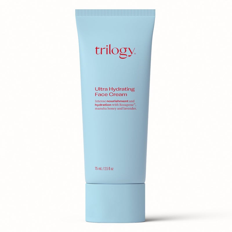 Trilogy Ultra Hydrating Face Cream, Intense Moisture for Dry Skin with Rosehip Oil, 2.5 fl oz - Image 1