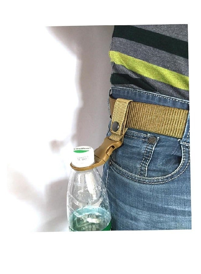 general Multi-colored water bottle holder, 3 pieces (black, olive, and beige) - Image 3