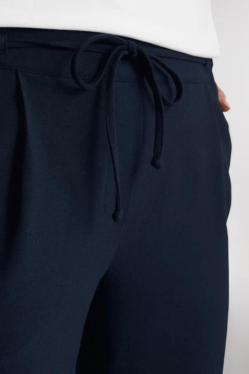 Tchibo Women Side Pocket Jogger Pants, Navy - Image 3